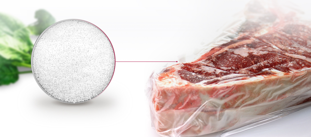 [LLDPE] Vacuum Bags, the Key Element of Sous Vide Cooking LLDPE Linear Low Density Poly Ethylene LG Chem Petrochemikalien C4 LLD und mLLDPE besitzen ausgezeichnete mechanische Eigenschaften und eine herausragende Verarbeitbarkeit